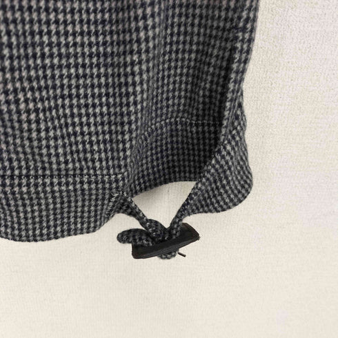 マックスマーラ MAX MARA イタリア製 千鳥格子 サイドアジャスター 裾ベルテッド クロップドパンツ レディース MEX 32