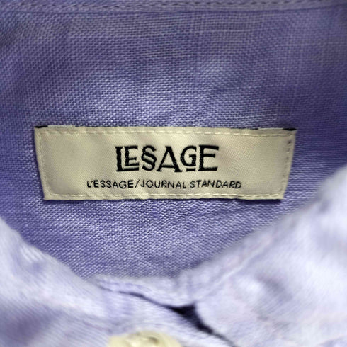 ジャーナルスタンダードレサージュ JOURNAL STANDARD Lessage オーガニックリネンロングシャツ レディース