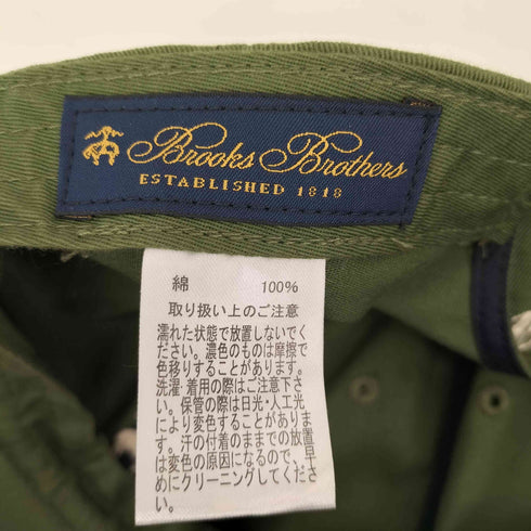 ブルックスブラザーズ BROOKS BROTHERS コットンツイル GFロゴ ベースボールキャップ メンズ ONE SIZE
