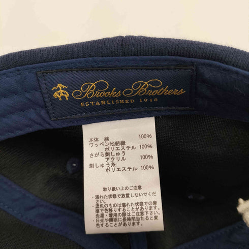 ブルックスブラザーズ BROOKS BROTHERS Bロゴ ベースボールキャップ メンズ ONE SIZE
