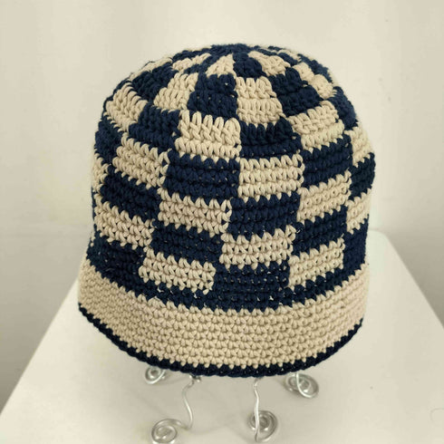 キリメ Kirime Plaid Knitting Hat メンズ