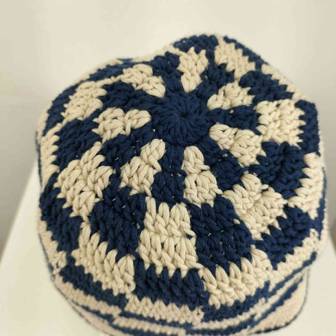 キリメ Kirime Plaid Knitting Hat メンズ