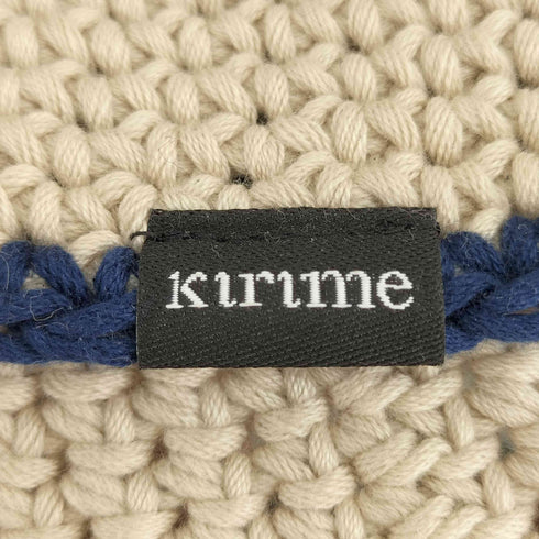 キリメ Kirime Plaid Knitting Hat メンズ