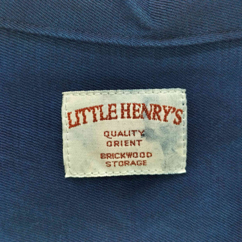 little henry's 開襟レーヨンシャツ メンズ 15