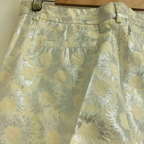 ウィークエンドマックスマーラ Weekend Max Mara FITW13 ラメ総柄 センタープレススラックス レディース J 42