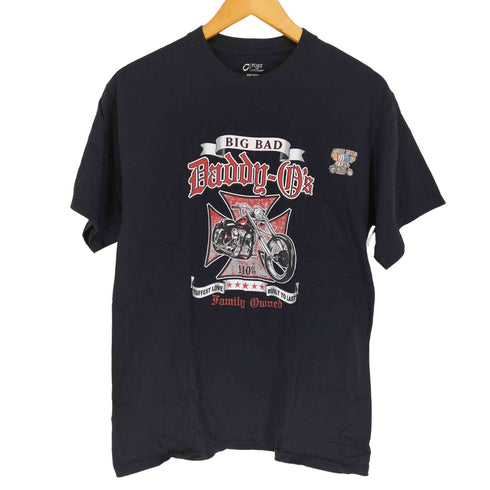 ポートアンドカンパニー PORT and COMPANY バイクプリントTシャツ メンズ M