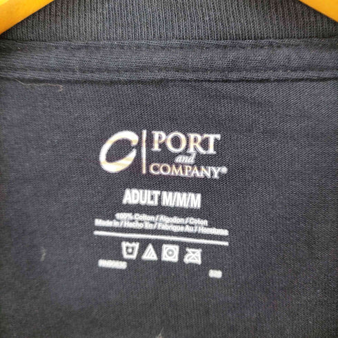 ポートアンドカンパニー PORT and COMPANY バイクプリントTシャツ メンズ M