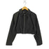 ザラ ZARA クロップドジャケット レディース import:L