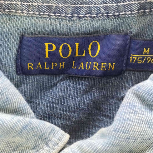 ポロラルフローレン POLO RALPH LAUREN デニムライクポロシャツ メンズ JPN:M