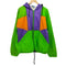 charles river apparel マルチカラー中綿フーデットジャケット メンズ L