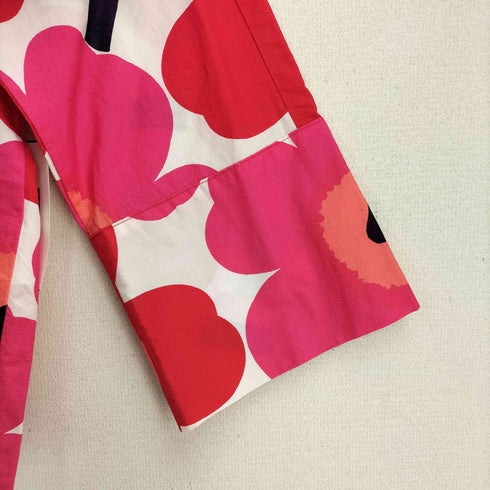 マリメッコ marimekko PIENI UNIKKO / CASALISA 総柄 ビッグカフス ブラウス レディース XS