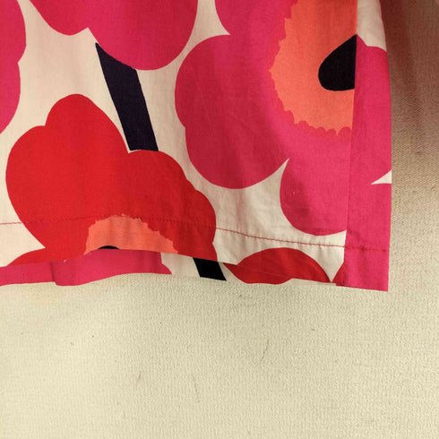 マリメッコ marimekko PIENI UNIKKO / CASALISA 総柄 ビッグカフス ブラウス レディース XS