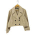 ザラ ZARA クロップドトレンチジャケット レディース import:L