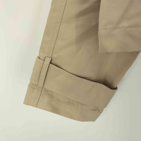 ザラ ZARA クロップドトレンチジャケット レディース import:L