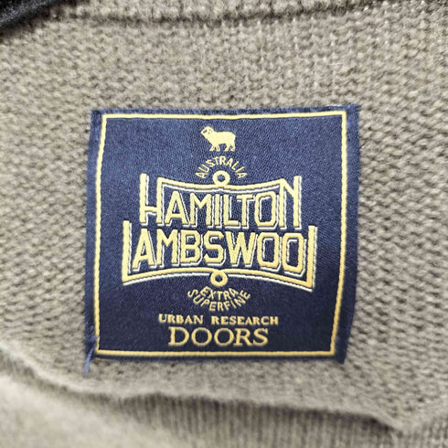 ハミルトン HAMILTON ウールガーター編みニット メンズ 40