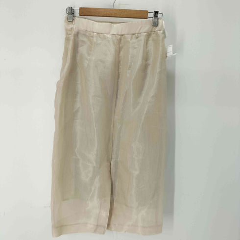 ザラ ZARA アジャスタブルヘム オーガンザ ブラウス スカート セットアップ レディース S/M
