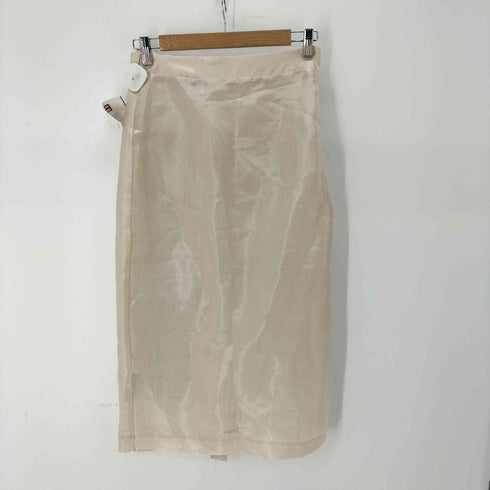 ザラ ZARA アジャスタブルヘム オーガンザ ブラウス スカート セットアップ レディース S/M