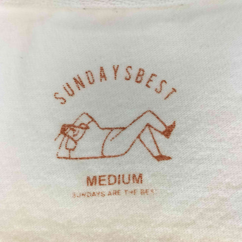 SUNDAYSBEST 刺繍Tシャツ メンズ JPN:M