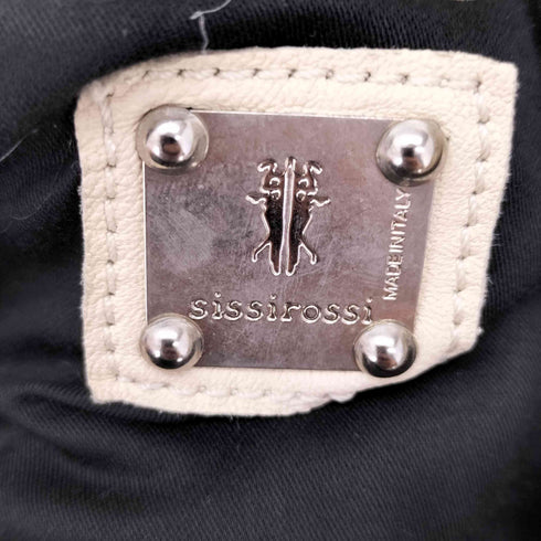 SISSIROSSI レザー チェーン 巾着 ビック トートバッグ レディース