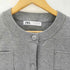 ザラ ZARA プレーンニットジャケット レディース import:L