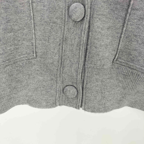 ザラ ZARA プレーンニットジャケット レディース import:L
