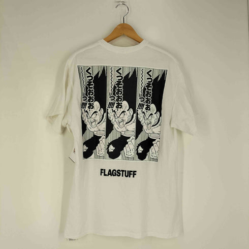 フラグスタフ F-LAGSTUF-F アニメキャラクタープリント クルーネック Tシャツ メンズ JPN:L