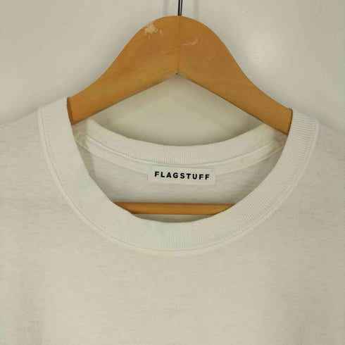 フラグスタフ F-LAGSTUF-F アニメキャラクタープリント クルーネック Tシャツ メンズ JPN:L