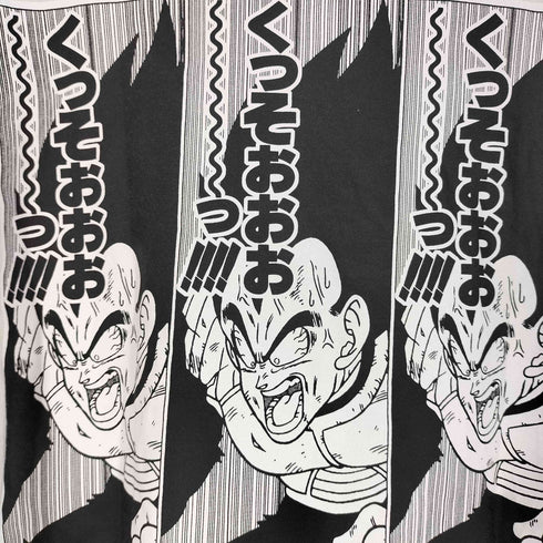 フラグスタフ F-LAGSTUF-F アニメキャラクタープリント クルーネック Tシャツ メンズ JPN:L