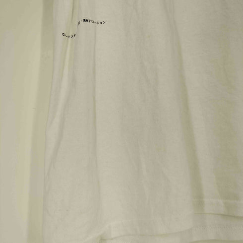 フラグスタフ F-LAGSTUF-F アニメキャラクタープリント クルーネック Tシャツ メンズ JPN:L