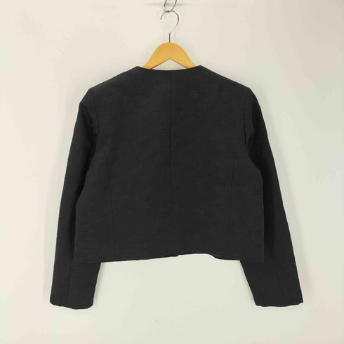 ザラ ZARA CROPPED JACQUARD BLAZER レディース import:L