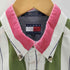 トミーヒルフィガー TOMMY HILFIGER 90s-00s マルチストライプ ボタンダウン 半そでシャツ メンズ JPN:M