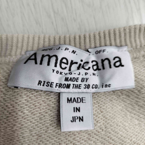 アメリカーナ Americana スウェットロングワンピース レディース
