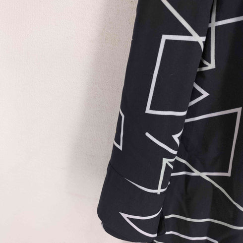 ビューティーアンドユースユナイテッドアローズ BEAUTY & YOUTH UNITED ARROWS 21ss ネオンプリントバンドカラーシャツ レディース