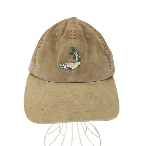 フィルソン FILSON WASHED LOW-PROFILE CAP 洗い加工 お魚刺しゅうキャップ レディース