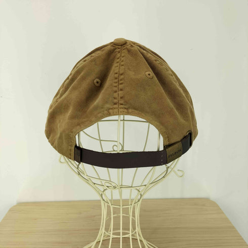 フィルソン FILSON WASHED LOW-PROFILE CAP 洗い加工 お魚刺しゅうキャップ レディース