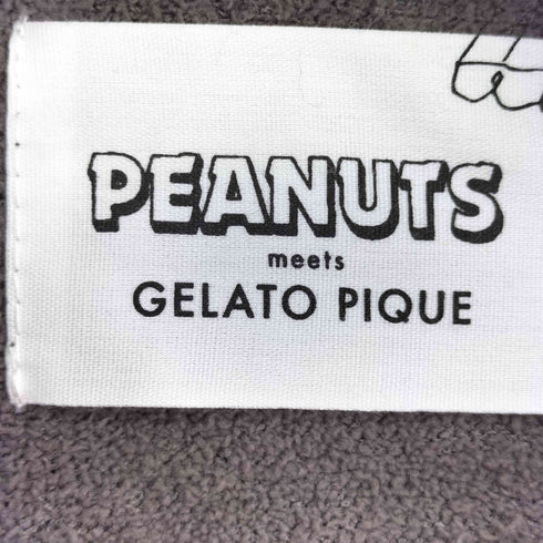 ジェラートピケ gelato pique 総柄 半袖パーカー レディース ONE SIZE