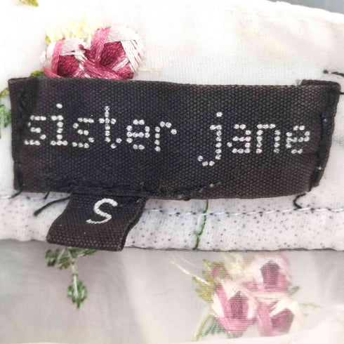シスタージェーン SISTER JANE 花柄フリルシアーブラウス レディース JPN:S
