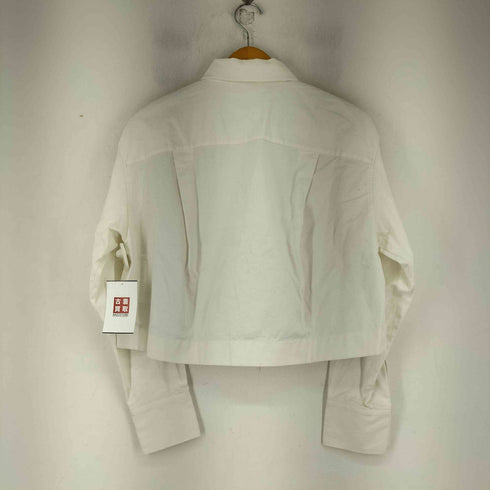 ザラ ZARA クロップドシャツジャケット レディース import:S