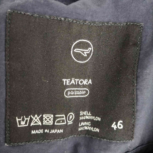 テアトラ TEATORA PACKABLE WALLET PANTS / パッカブル ウォレットパンツ メンズ JPN:46