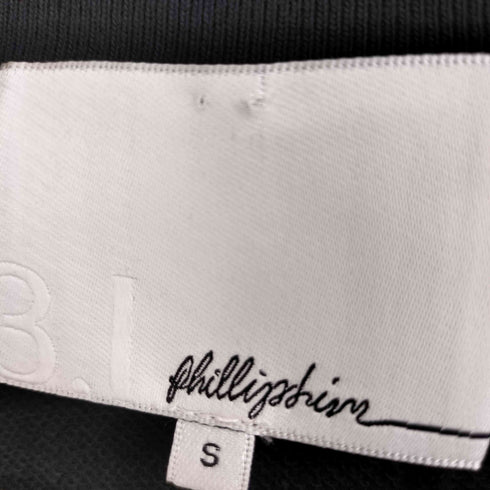 スリーワンフィリップリム 3.1 phillip lim サイドジップ シアードッキング 異素材切替 スウェット地チュニック レディース S