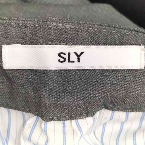 スライ SLY UNDERWEAR MANNISH CUTOUT パンツ レディース JPN:1