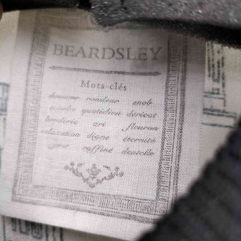 ビアズリー BEARDSLEY バック切替 ニットワンピース レディース FREE