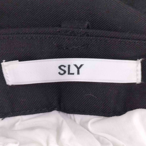スライ SLY UNDERWEAR MANNISH CUTOUT パンツ レディース JPN:1
