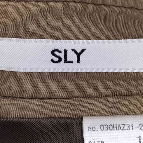 スライ SLY 3D PK F/LEATHER MINI スカート レディース JPN:1