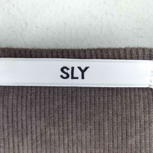 スライ SLY AGING COMPACT トップス レディース FREE