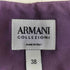 アルマーニコレツィオーニ ARMANI COLLEZIONI イタリア製 サテン タック 巻きスカート レディース 38