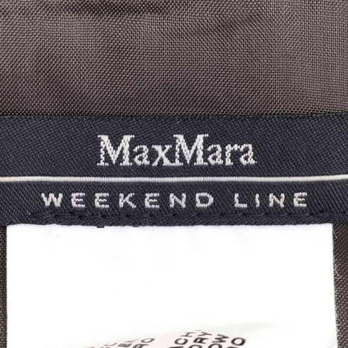 マックスマーラウィークエンド MAX MARA WEEKEND ベルト付き コーデュロイ タック フレアスカート レディース JPN:36