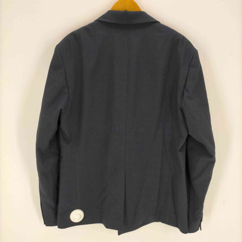 ザラ ZARA ストライプ柄スーツブレザー メンズ US:38