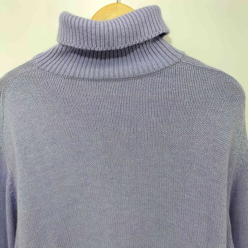 バーバリーロンドン BURBERRY LONDON カシミヤ混 タートルネックニットセーター メンズ import:L