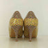 ジミーチュウ JIMMY CHOO ドット柄 エナメル ピンヒール ポインテッド パンプス vibram裏張り レディース 36 1/2